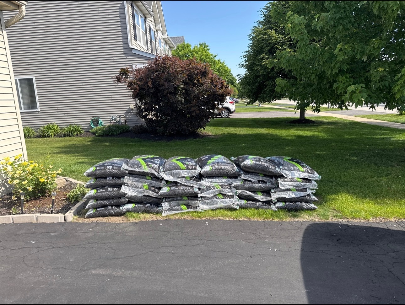 Mulch and Landscape Supply Transport